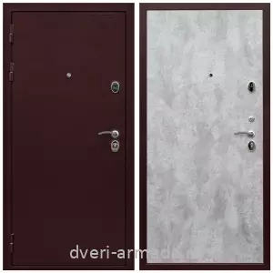 С порошковым напылением, Дверь входная Армада Престиж 2 Антик медь / МДФ 6 мм ПЭ Цемент светлый