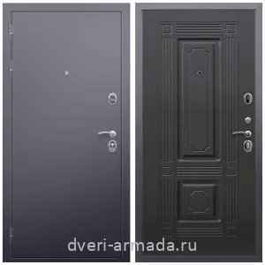 Входные двери Люксор, Дверь входная Армада Люкс Антик серебро / МДФ 16 мм ФЛ-2 Венге