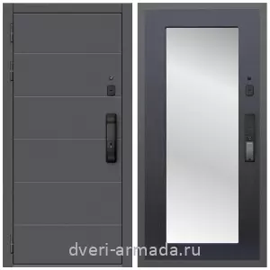 Двери МДФ для квартиры, Дверь входная Армада Роуд МДФ 10 мм Kaadas K9 / МДФ 16 мм ФЛЗ-Пастораль, Венге