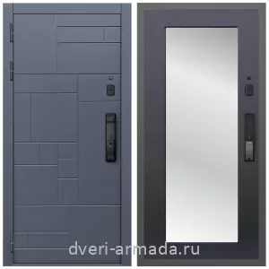 Двери МДФ для квартиры, Умная входная смарт-дверь Армада Аккорд МДФ 10 мм Kaadas K9 / МДФ 16 мм ФЛЗ-Пастораль, Венге
