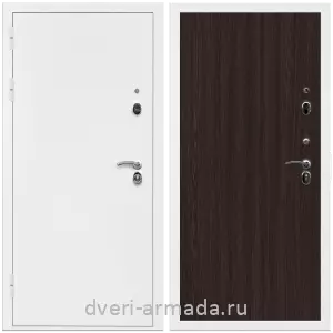 МДФ гладкая, Дверь входная Армада Оптима Белая шагрень / МДФ 6 мм ПЭ Венге