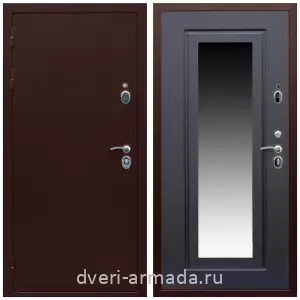 Двери оптом, Металлическая дверь входная железная Армада Люкс Антик медь / МДФ 16 мм ФЛЗ-120 Венге в квартиру с повышенной прочностью