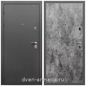 МДФ гладкая, Дверь входная Армада Гарант / МДФ 6 мм ПЭ Цемент темный