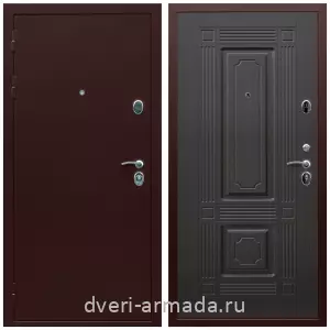 C порошковой окраской, Дверь входная Армада Люкс Антик медь / МДФ 16 мм ФЛ-2 Венге