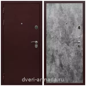 С порошковым напылением, Дверь входная Армада Престиж 2 Антик медь / МДФ 6 мм ПЭ Цемент темный