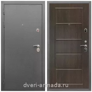 Входные двери Люксор, Дверь входная Армада Оптима Антик серебро / МДФ 6 мм ФЛ-39 Венге