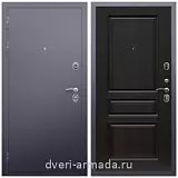 Дверь входная Армада Люкс Антик серебро / МДФ 16 мм ФЛ-243 Венге